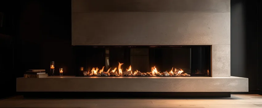 Gas Fireplace Ember Bed Design Services in Phenix City, Alabama