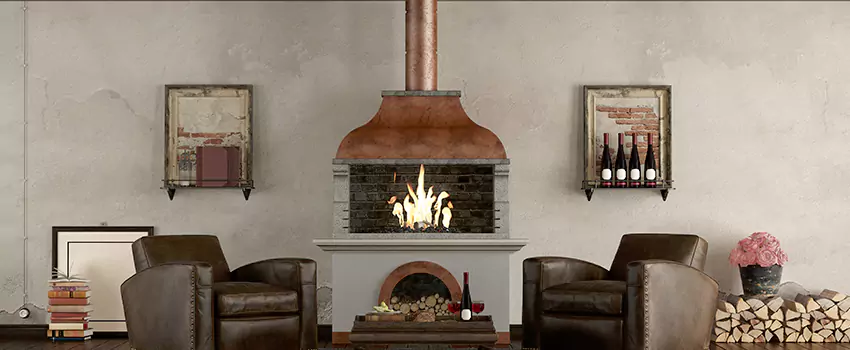 Thelin Hearth Products Providence Pellet Insert Fireplace Installation in Phenix City, AL