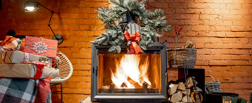 Travis Industries Linear Gas Fireplace Installation in Phenix City, Alabama