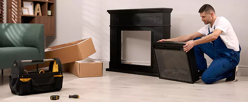 Old Rusted Metal Fireplace Repair And Replacement in Phenix City, AL