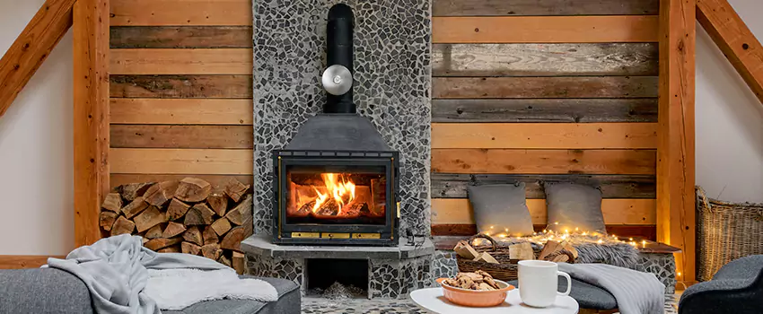 Thelin Hearth Products Direct Vent Gas Stove Fireplace Inspection in Phenix City, Alabama